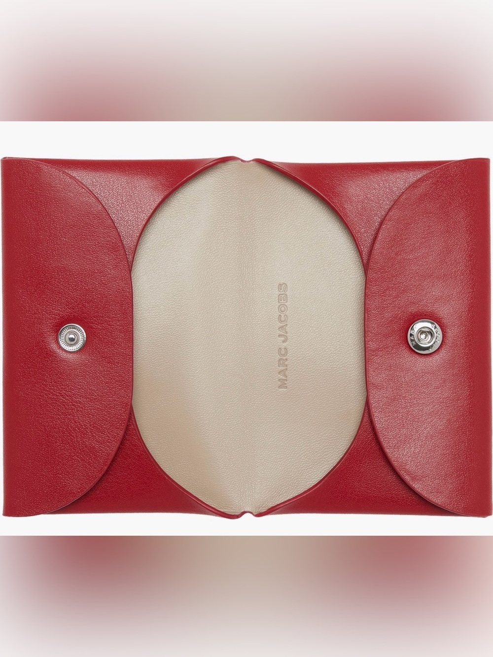 Marc Jacobs Scene Snap Leather Card Holder - Picture 8 of 8